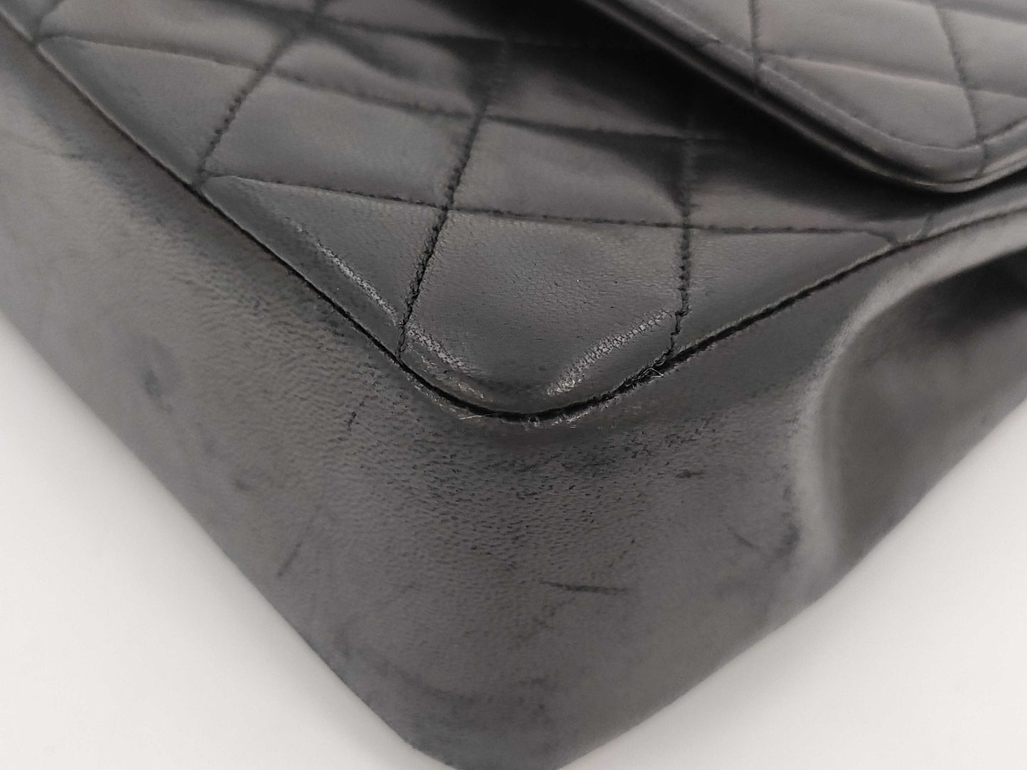 CHANEL Shoulder Bag W Flap Black Bag