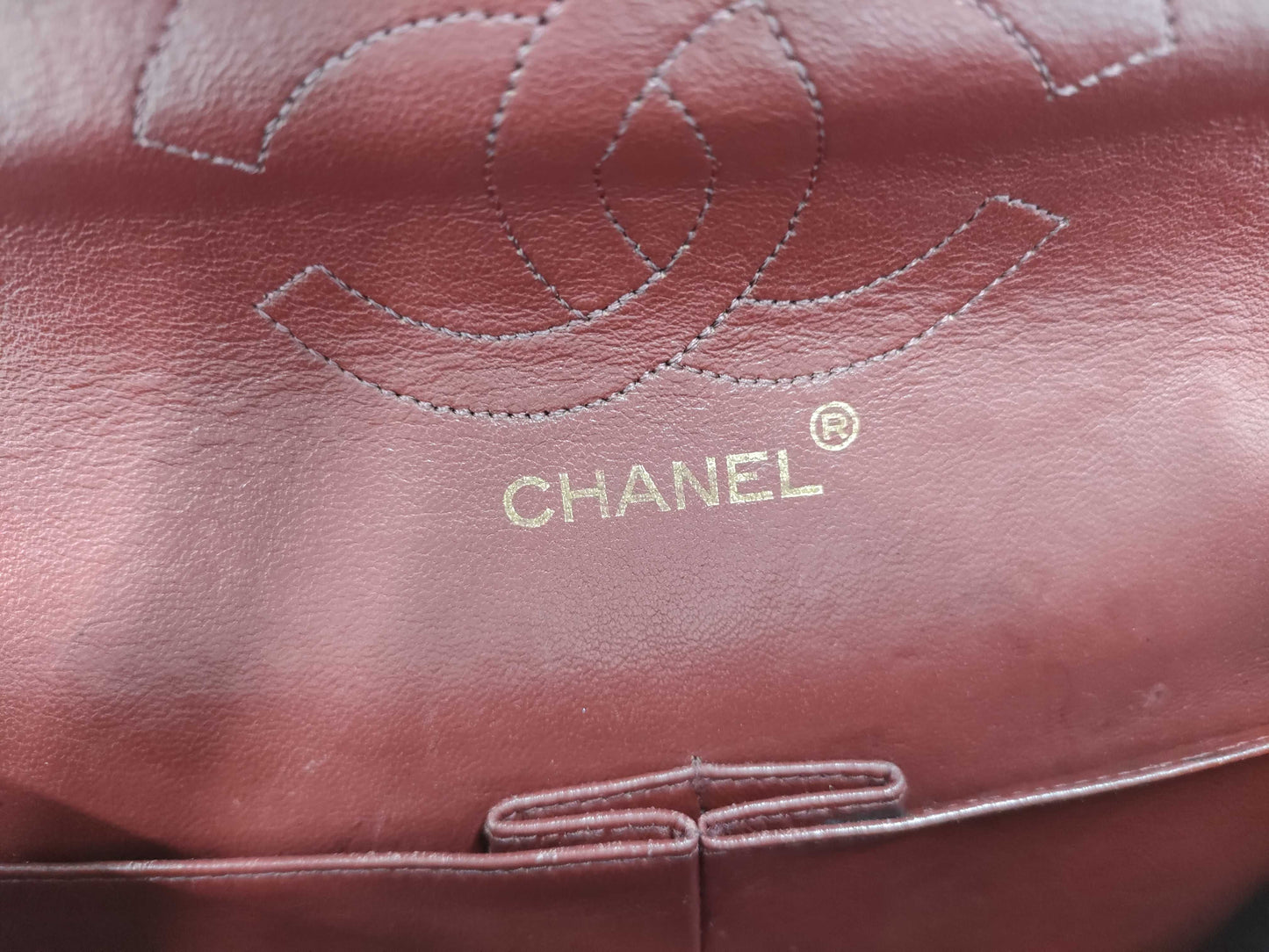 CHANEL Shoulder Bag W Flap Black Bag