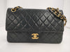CHANEL Shoulder Bag W Flap Black Bag