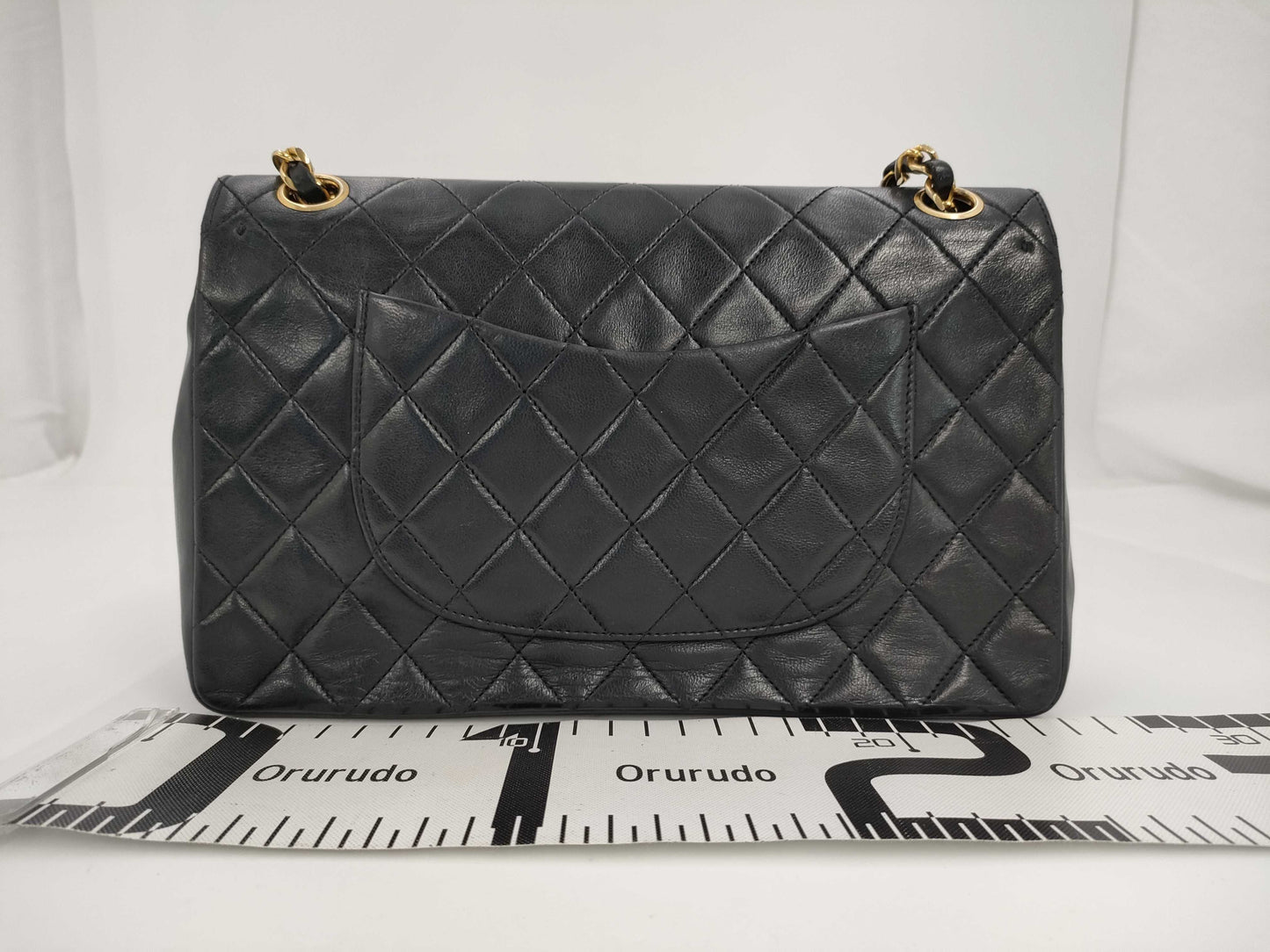 CHANEL Shoulder Bag W Flap Black Bag