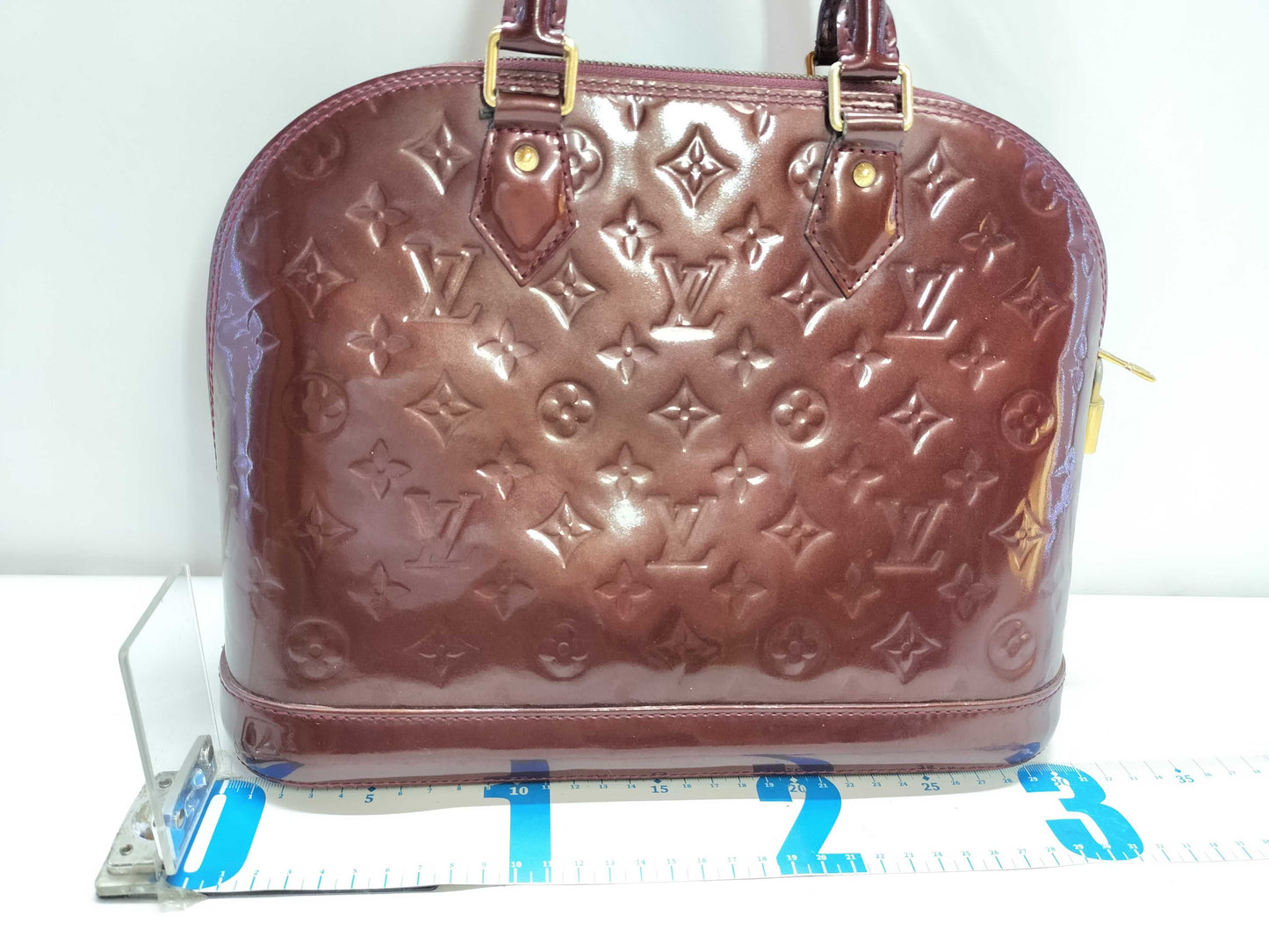 LOUIS VUITTON Vernis Louis Vuitton Enamel Hand Shoulder Bag Handbag
