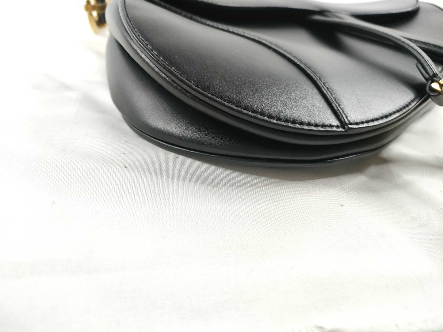 Dior Dior Oblique Saddle Bag Canvas Shoulder Bag