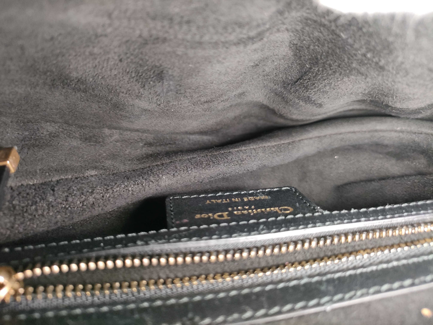Dior Dior Oblique Saddle Bag Canvas Shoulder Bag