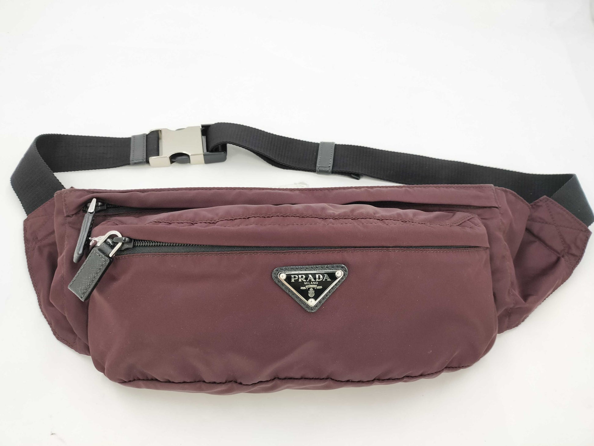 PRADA Nylon Prada Waist Bag