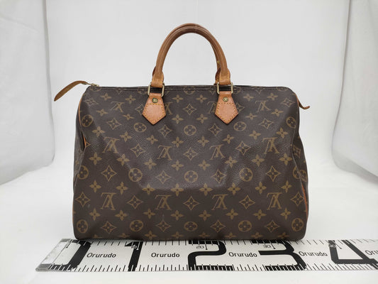 LOUIS VUITTON Monogram Louis Vuitton Monogram Speedy 35 VI0992 Boston Bag