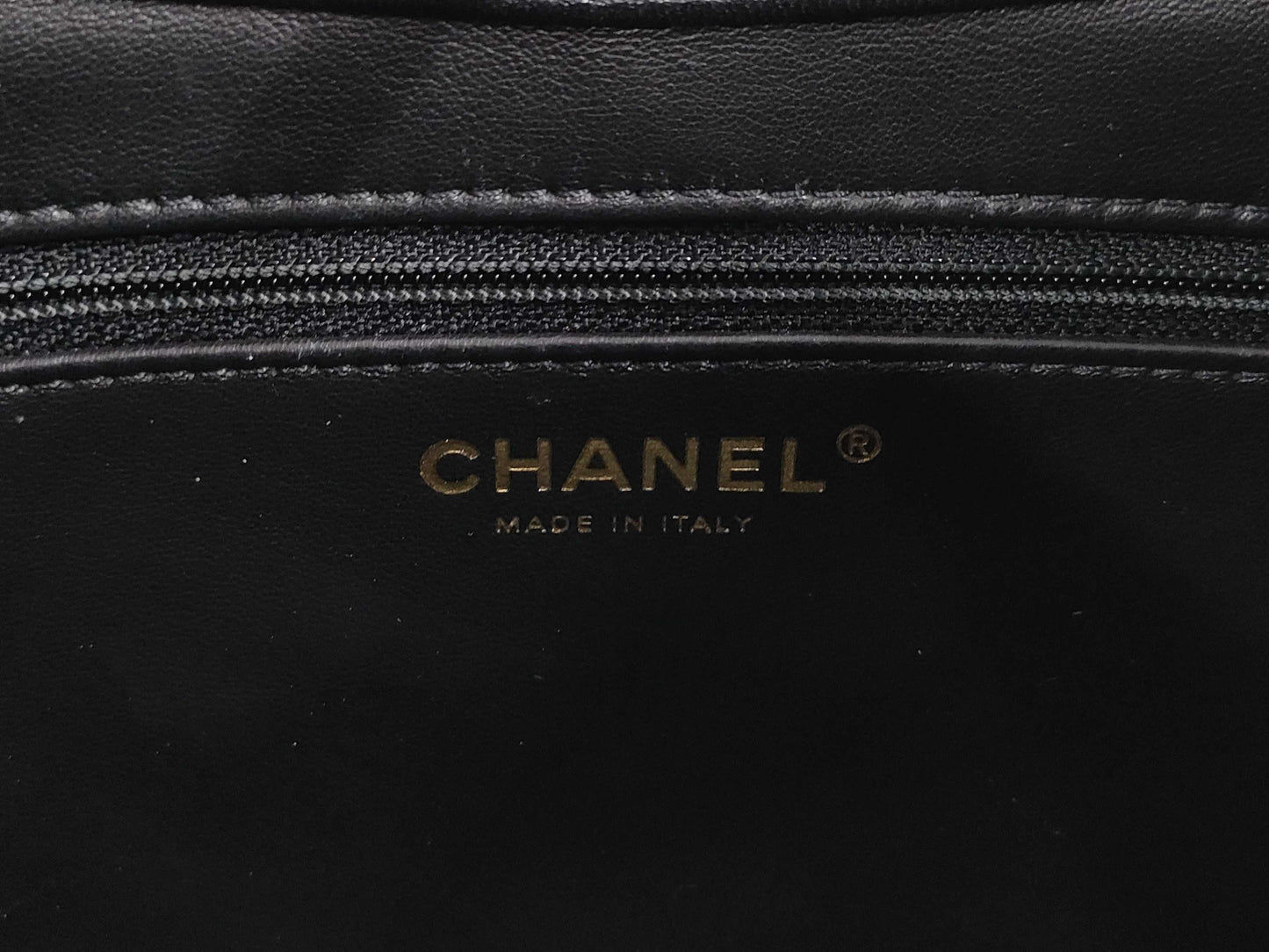 CHANEL Chain Shoulder Bag Hobo Bag Matelasse Lambskin Black Shoulder Bag