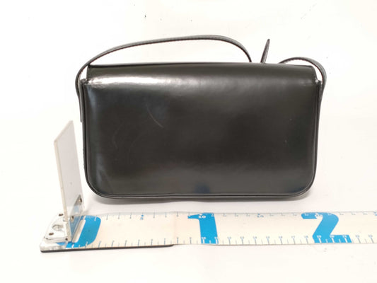 CELINE Triomphe Leather Shoulder Bag