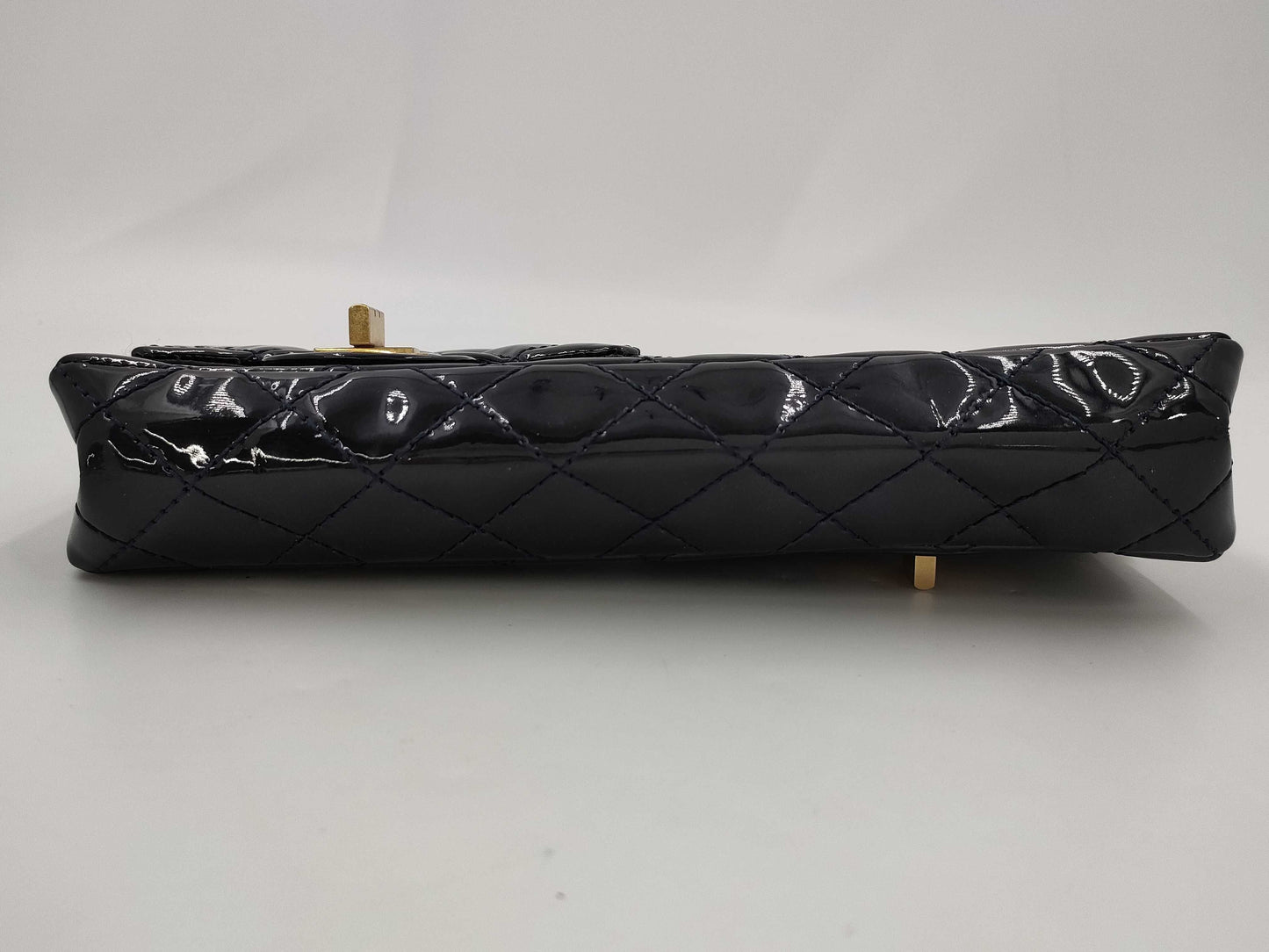 CHANEL 2.55 Chain Shoulder Bag, Navy