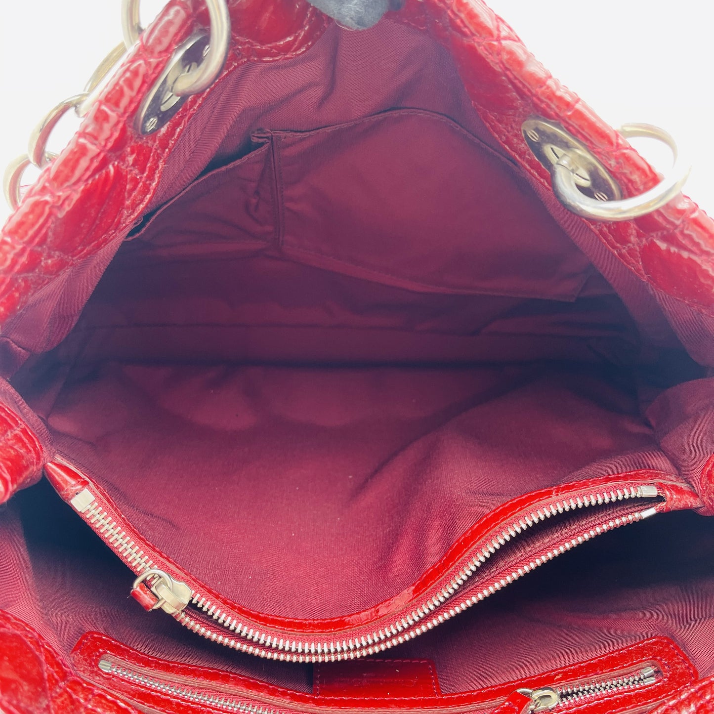 Dior Christian Dior Cannage Tote Bag Shoulder Bag