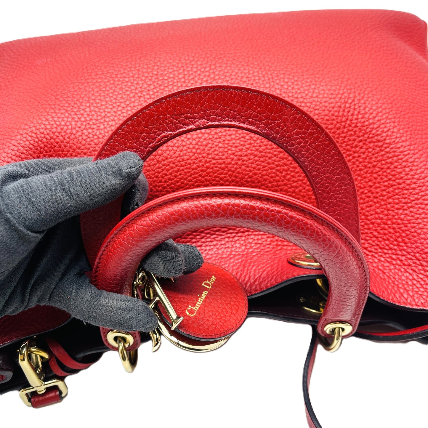 Dior Christian Dior Diorissimo 2-Way Shoulder Bag with Pouch