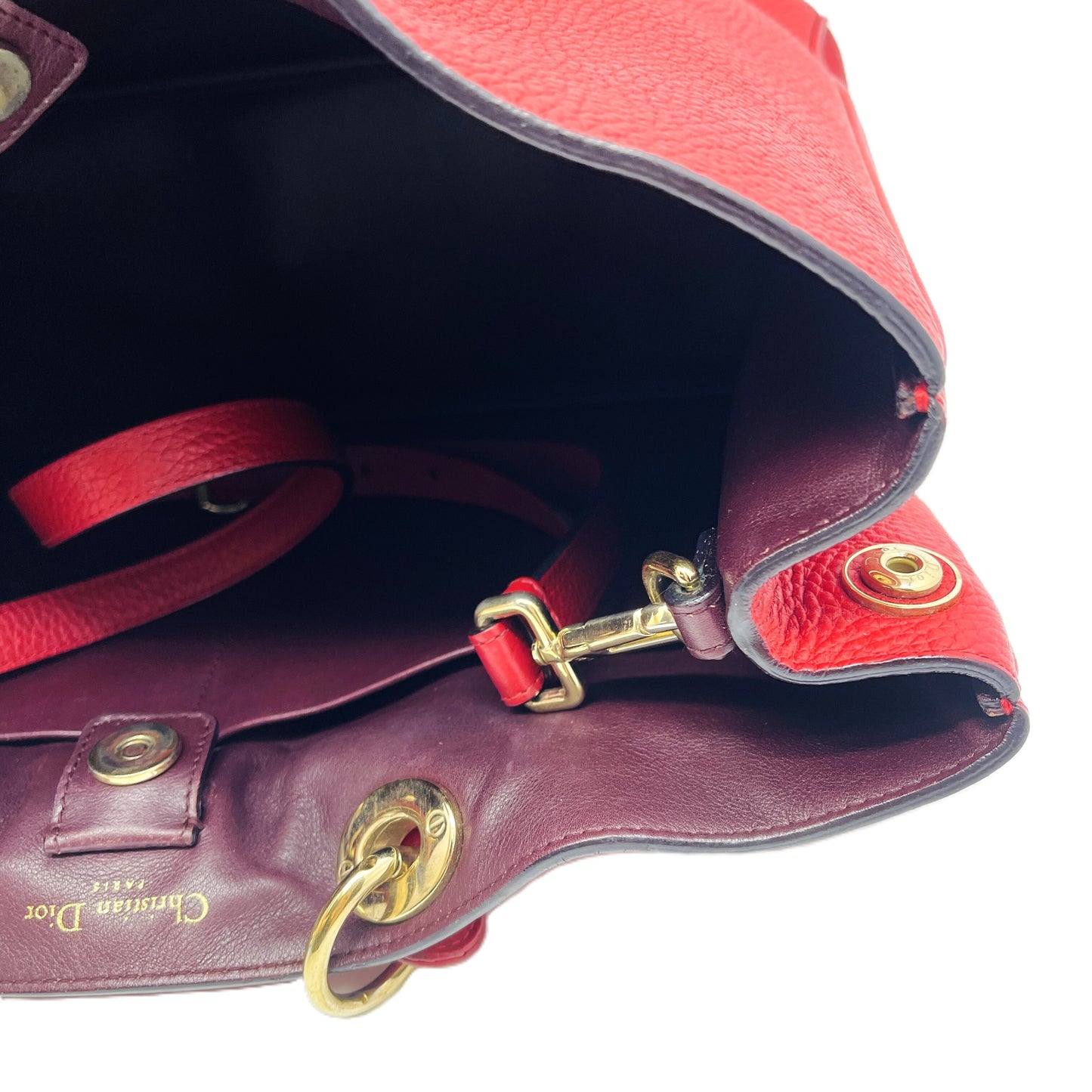 Dior Christian Dior Diorissimo 2-Way Shoulder Bag with Pouch