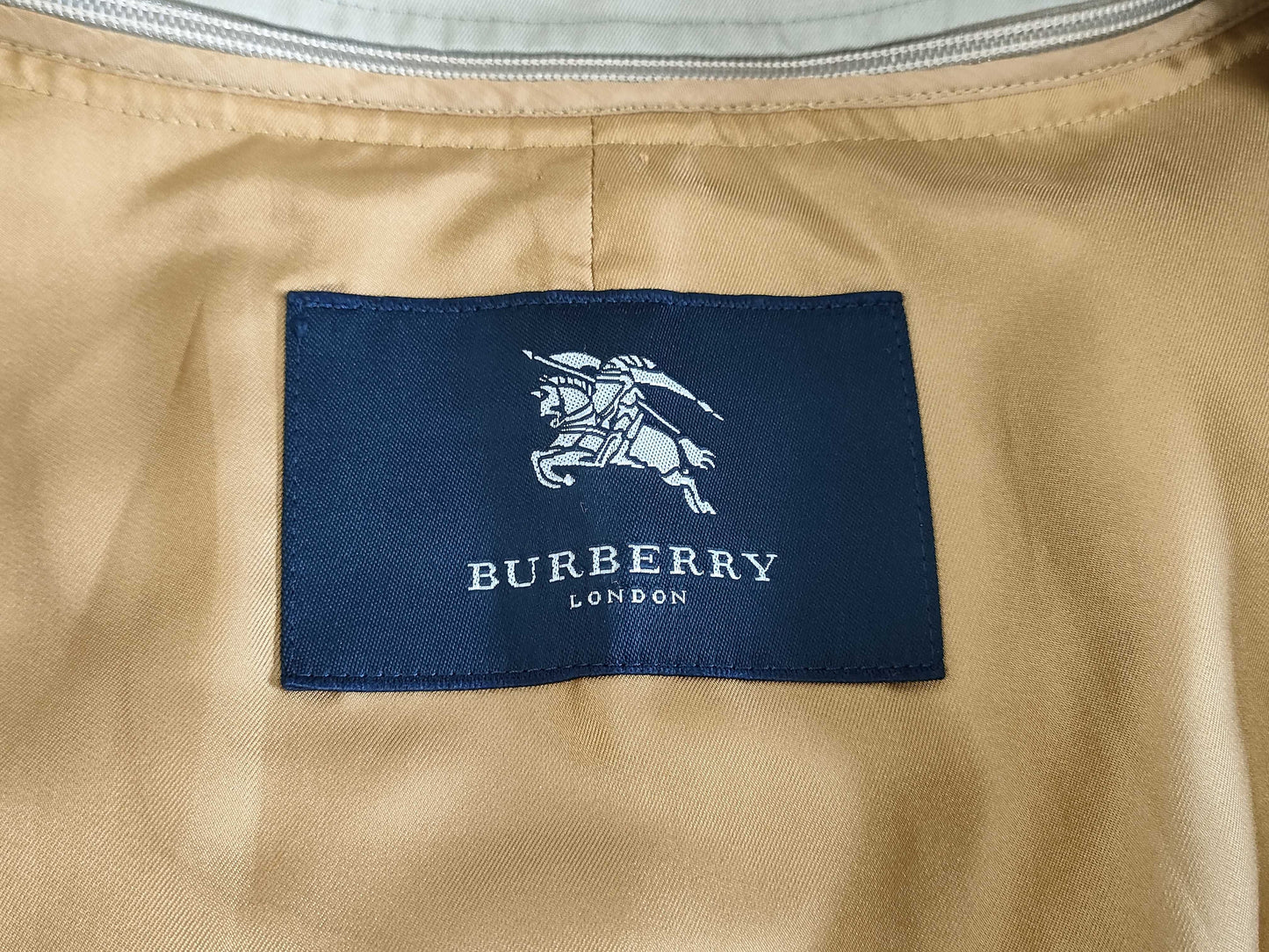 BURBERRY London Nova Check Lined Balcony Coat