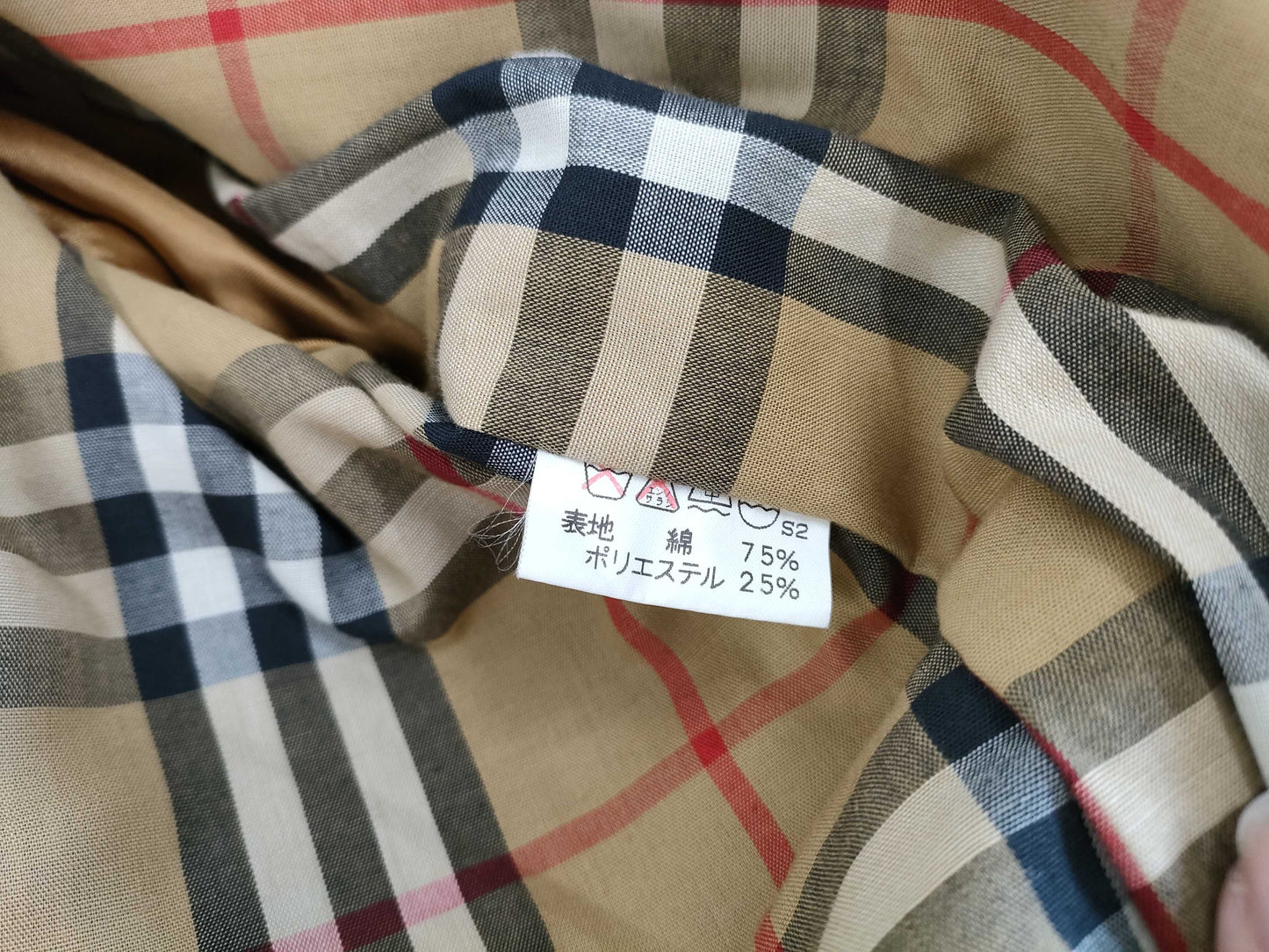 BURBERRY London Nova Check Lined Balcony Coat