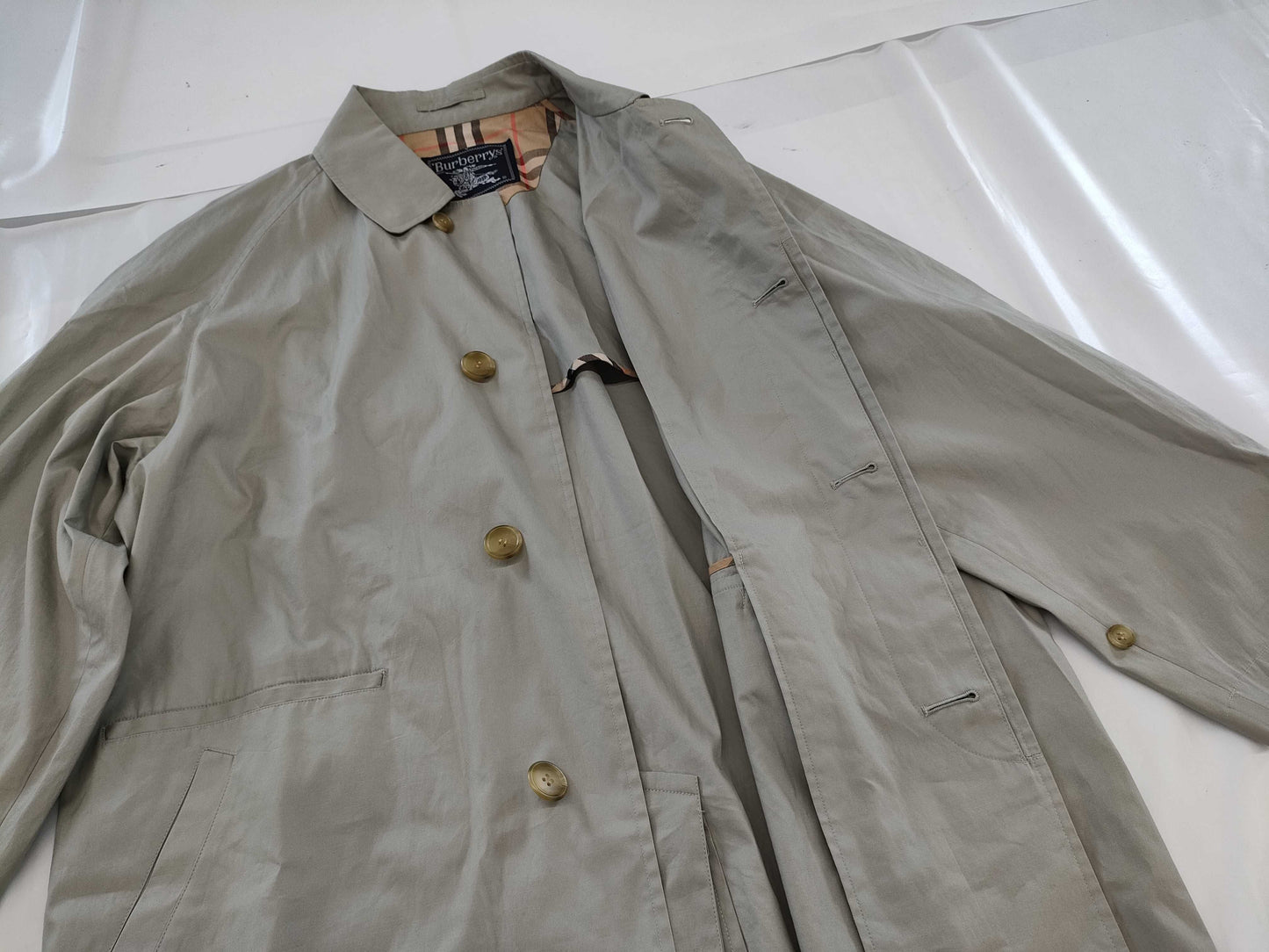 BURBERRY Nova Check Long Coat
