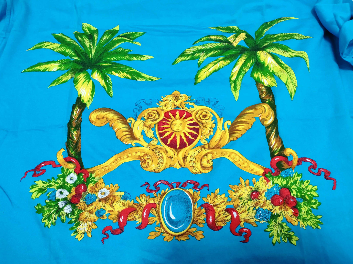 VERSACE VERSACE Versace Baroque Design T-Shirt T-Shirt