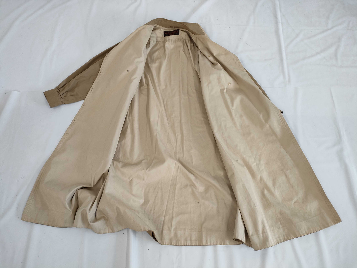 Yves Saint Laurent Balmacaan Coat Vintage