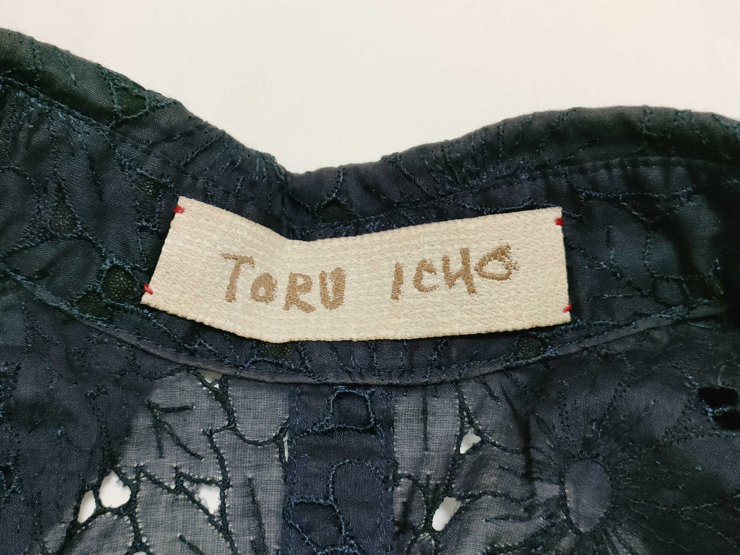 TORU ICHO Floral Lace Shirt