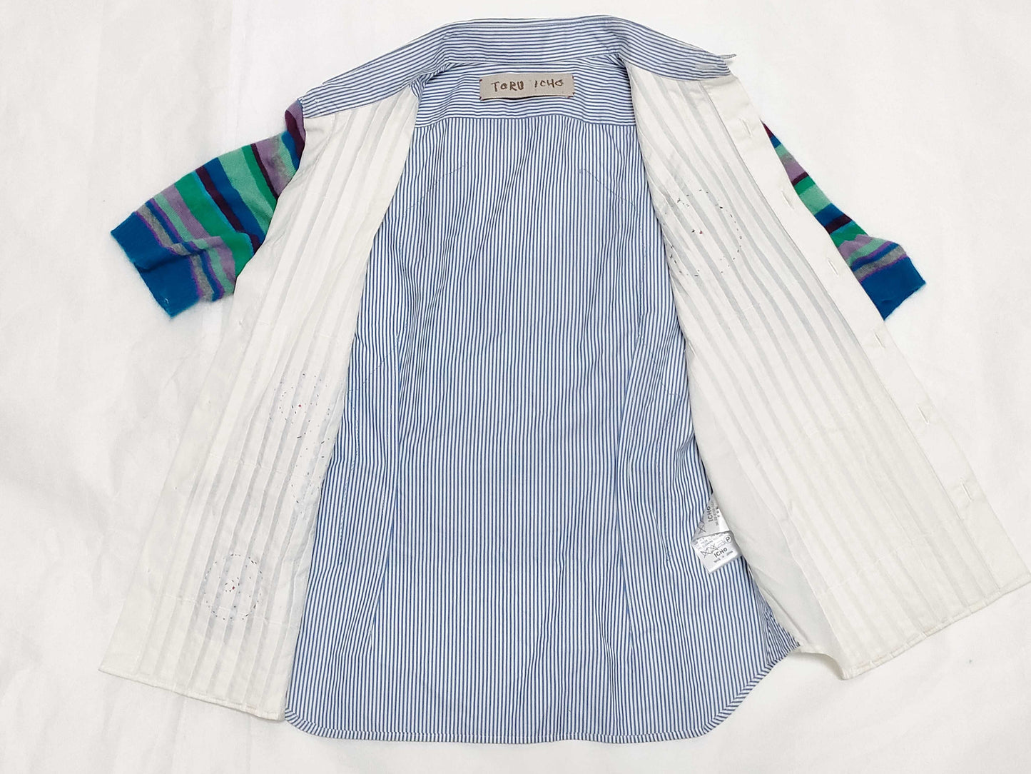 TORU ICHO Knit Switch Design Shirt
