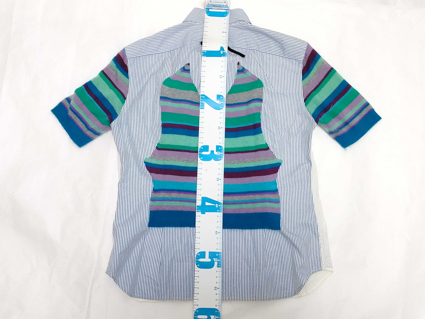 TORU ICHO Knit Switch Design Shirt
