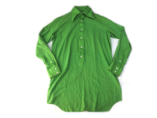 TORU ICHO Design Shirt Green Shirt