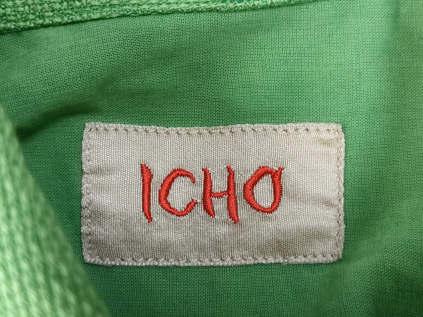 TORU ICHO Design Shirt Green Shirt