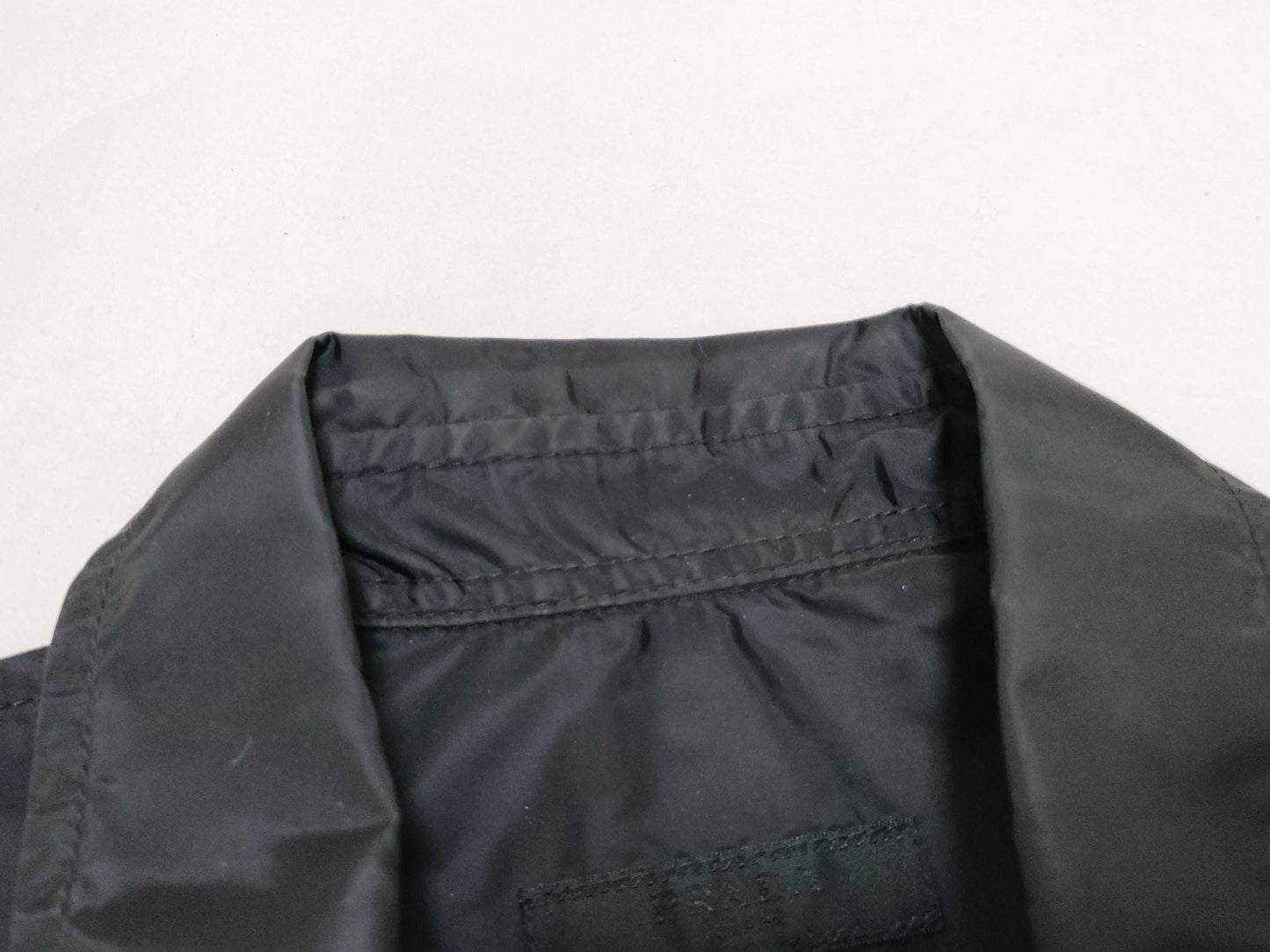 PRADA PRADA Prada Sport Nylon Pocket Long Sleeve Shirt Black Shirt