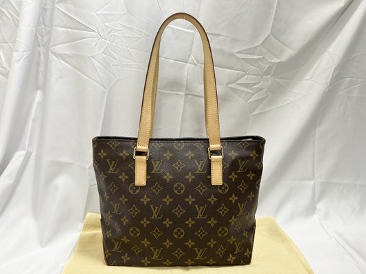 LOUIS VUITTON Monogram Cabas Piano Tote Bag