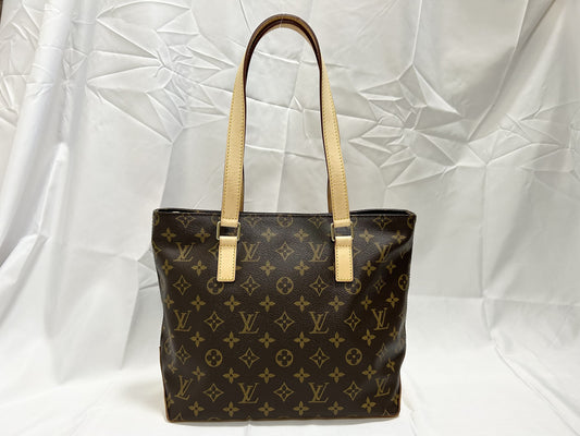 LOUIS VUITTON Monogram Cabas Piano Tote Bag