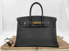 HERMES HERMES Birkin 35 Black Handbag