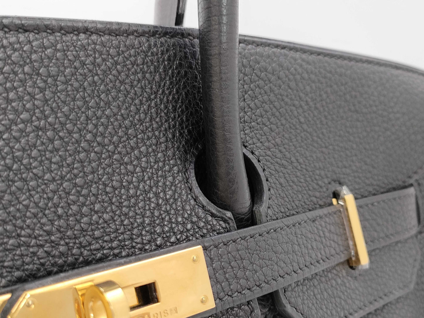 HERMES HERMES Birkin 35 Black Handbag