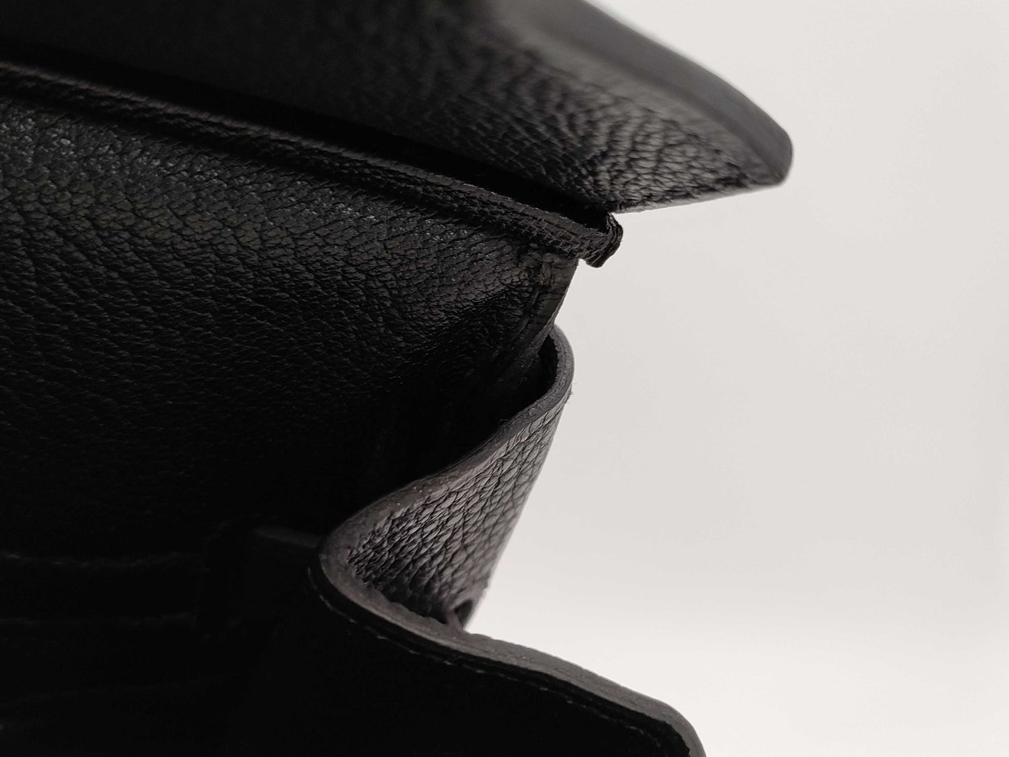 HERMES HERMES Birkin 35 Black Handbag