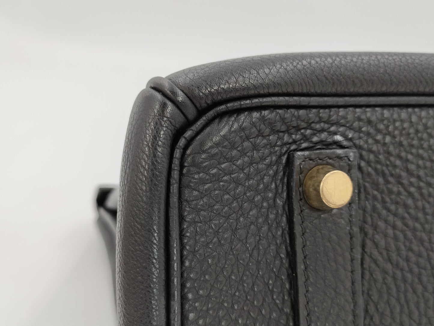 HERMES HERMES Birkin 35 Black Handbag