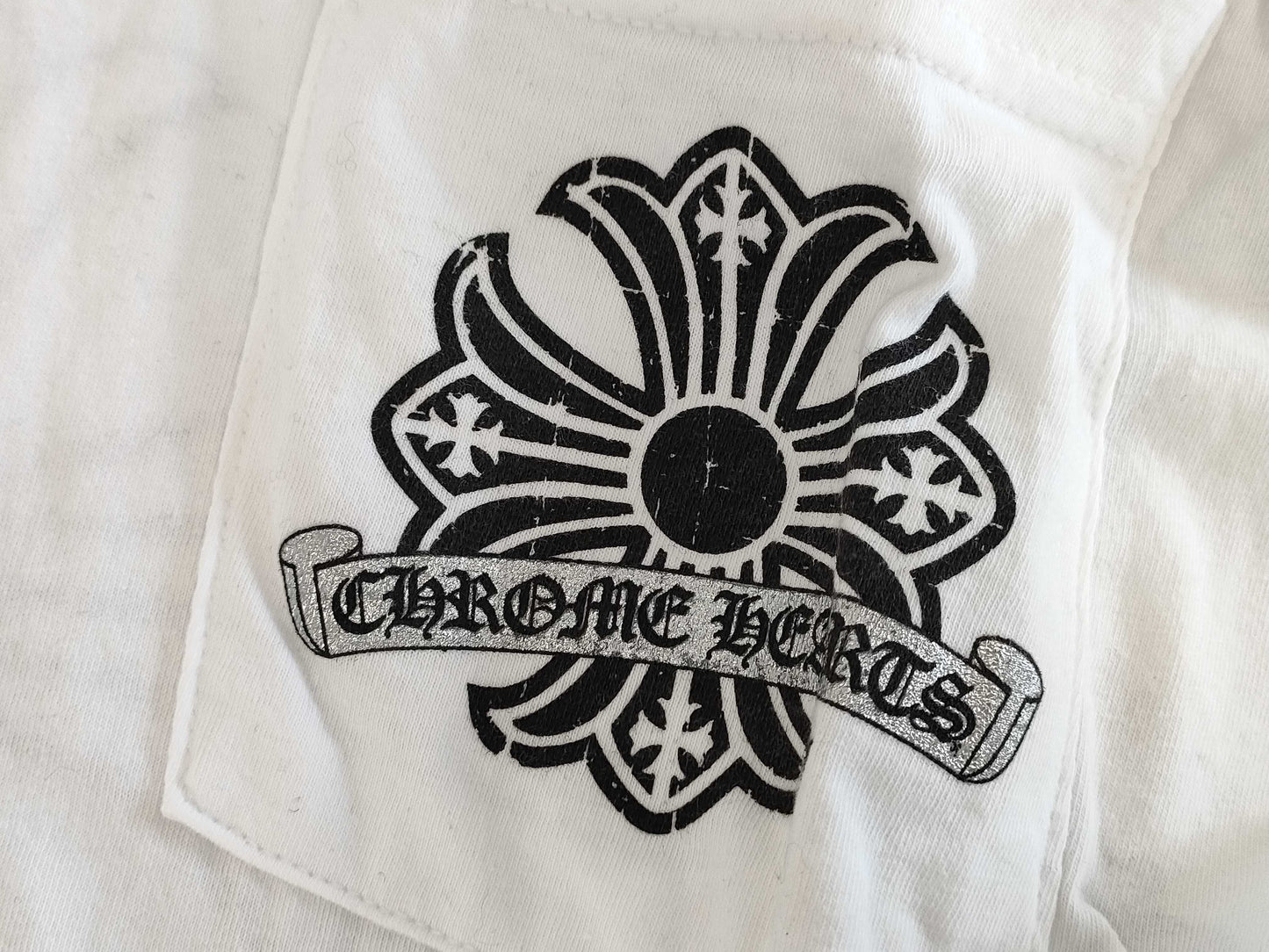 CHROME HEARTS Horseshoe Glitter T-shirt
