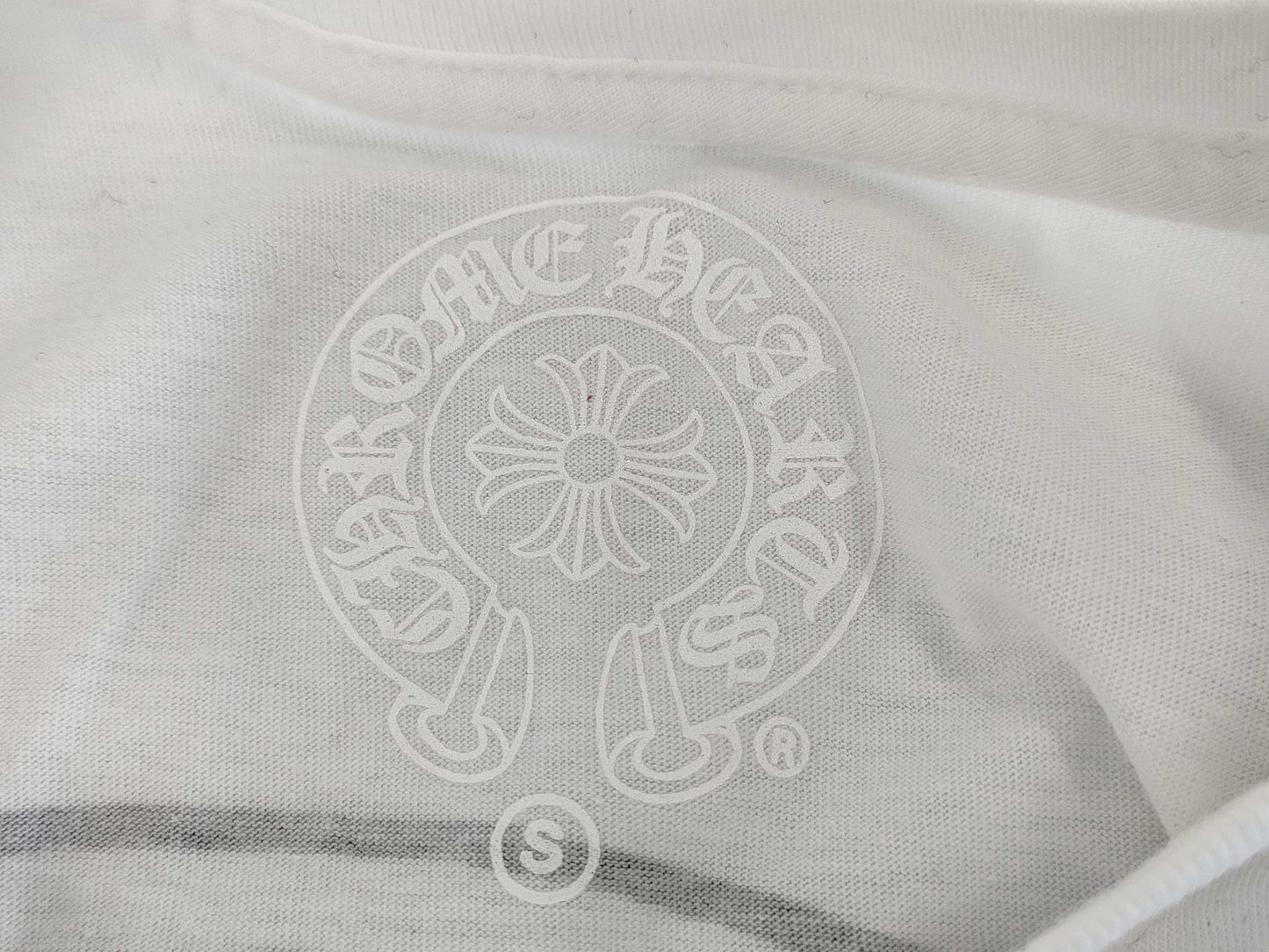 CHROME HEARTS Horseshoe Glitter T-shirt