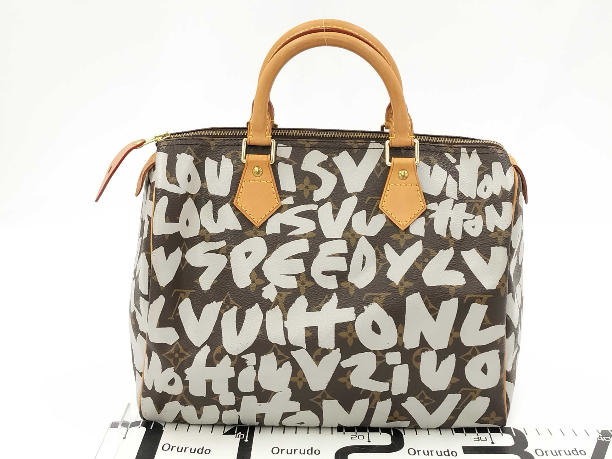 LOUIS VUITTON Graffiti Speedy Handbag