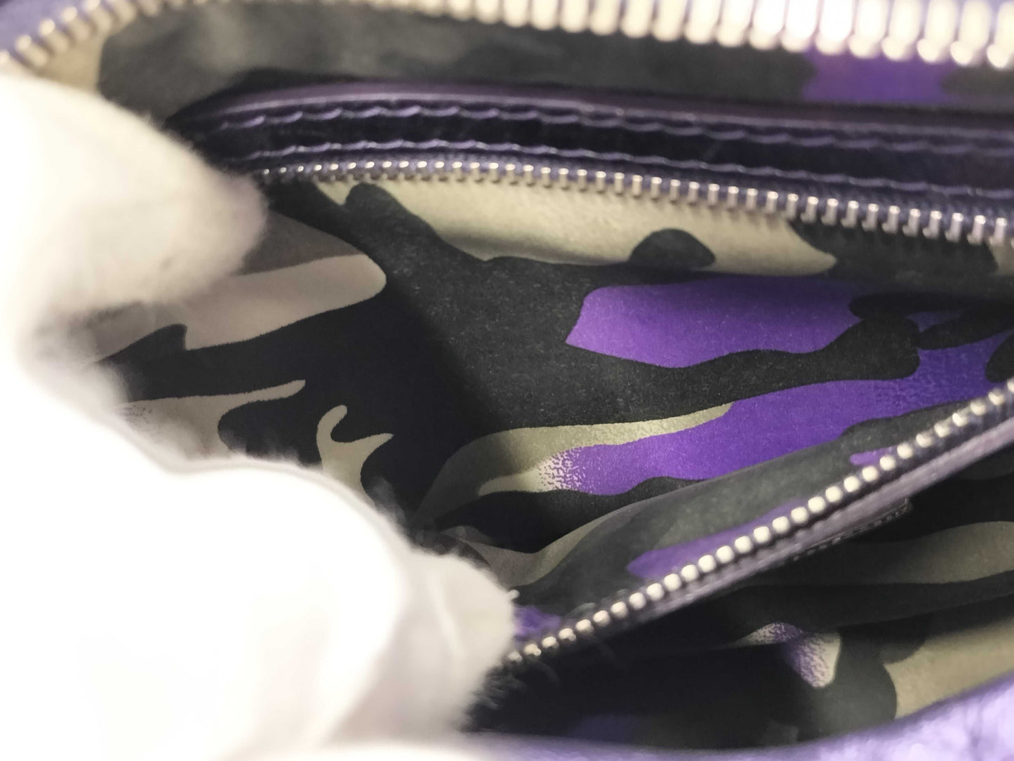 Dior Cannage Leather Lady Dior Handbag Purple Orange Handbag