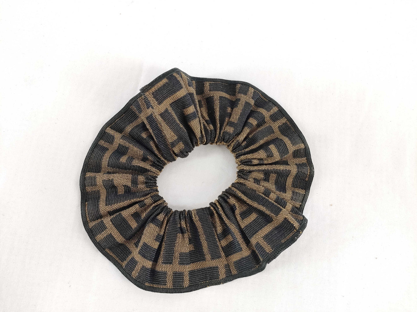 FENDI Zucca Hair Tie Scrunchie Hair Accessory
