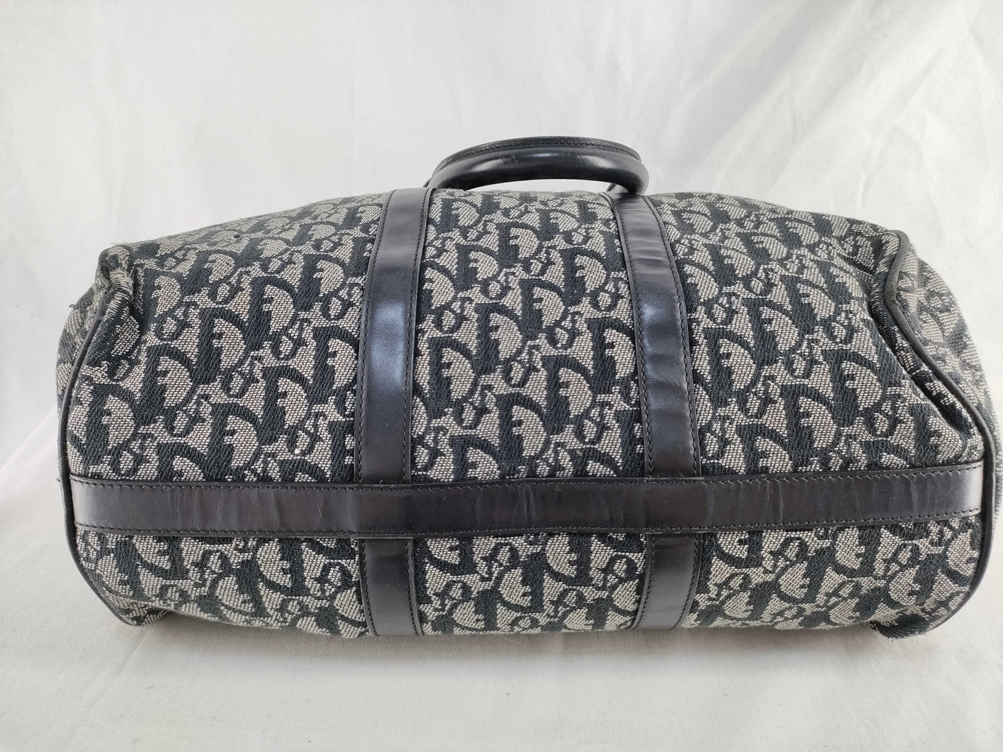 Dior Trotter Christian Dior Trotter Handbag Boston Bag Black Handbag
