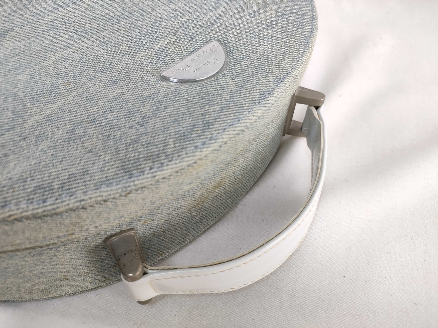 Dior Christian Dior Jewelry Box Handbag Makeup Pouch Denim Handbag
