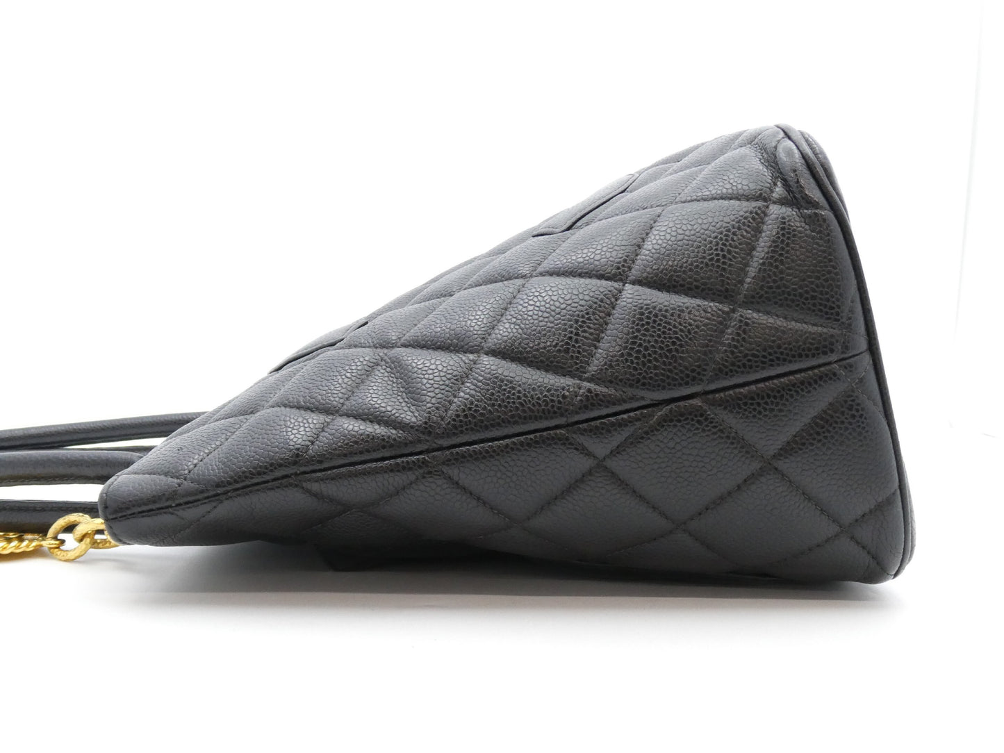 CHANEL Reissue Tote Bag Caviar Skin Coco Mark