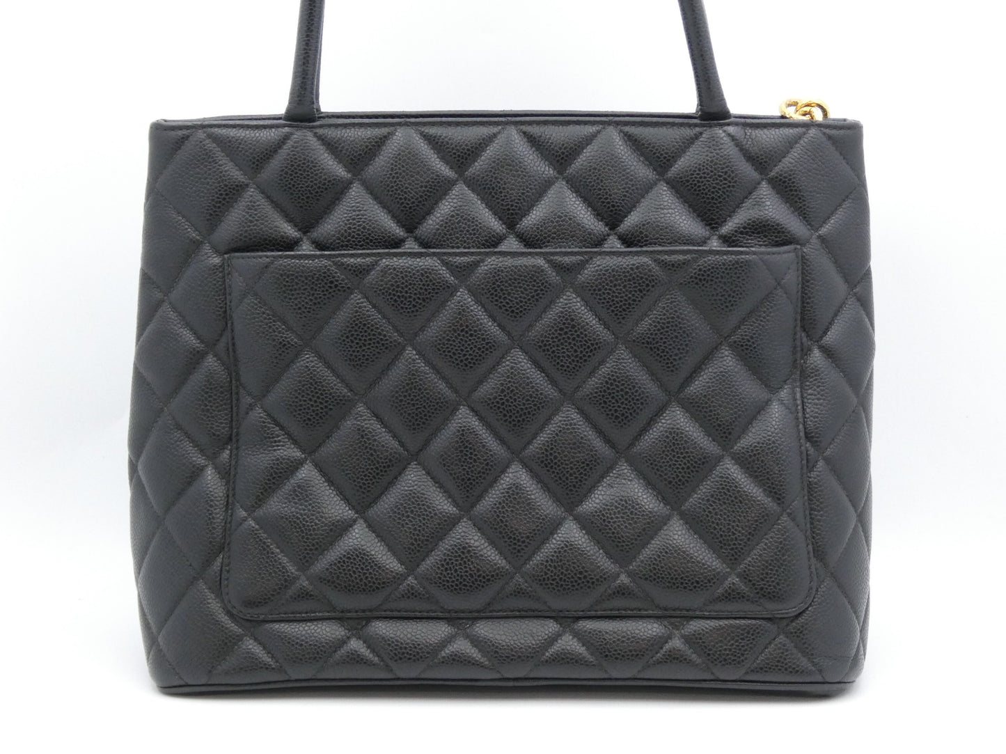 CHANEL Reissue Tote Bag Caviar Skin Coco Mark