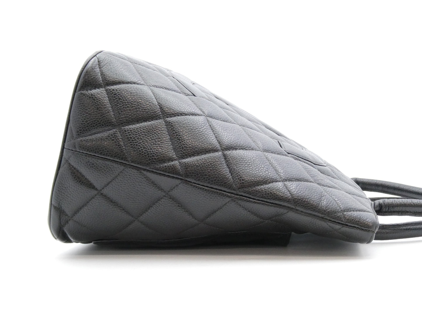 CHANEL Reissue Tote Bag Caviar Skin Coco Mark