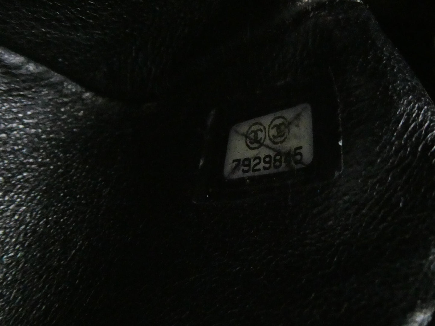 CHANEL Reissue Tote Bag Caviar Skin Coco Mark