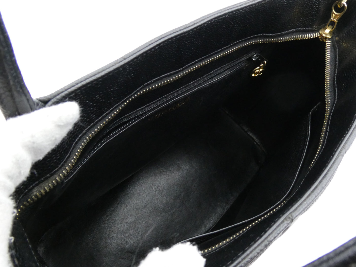 CHANEL Reissue Tote Bag Caviar Skin Coco Mark