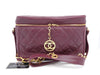 CHANEL Matelasse Caviar Skin Coco Mark Chain Shoulder Bag