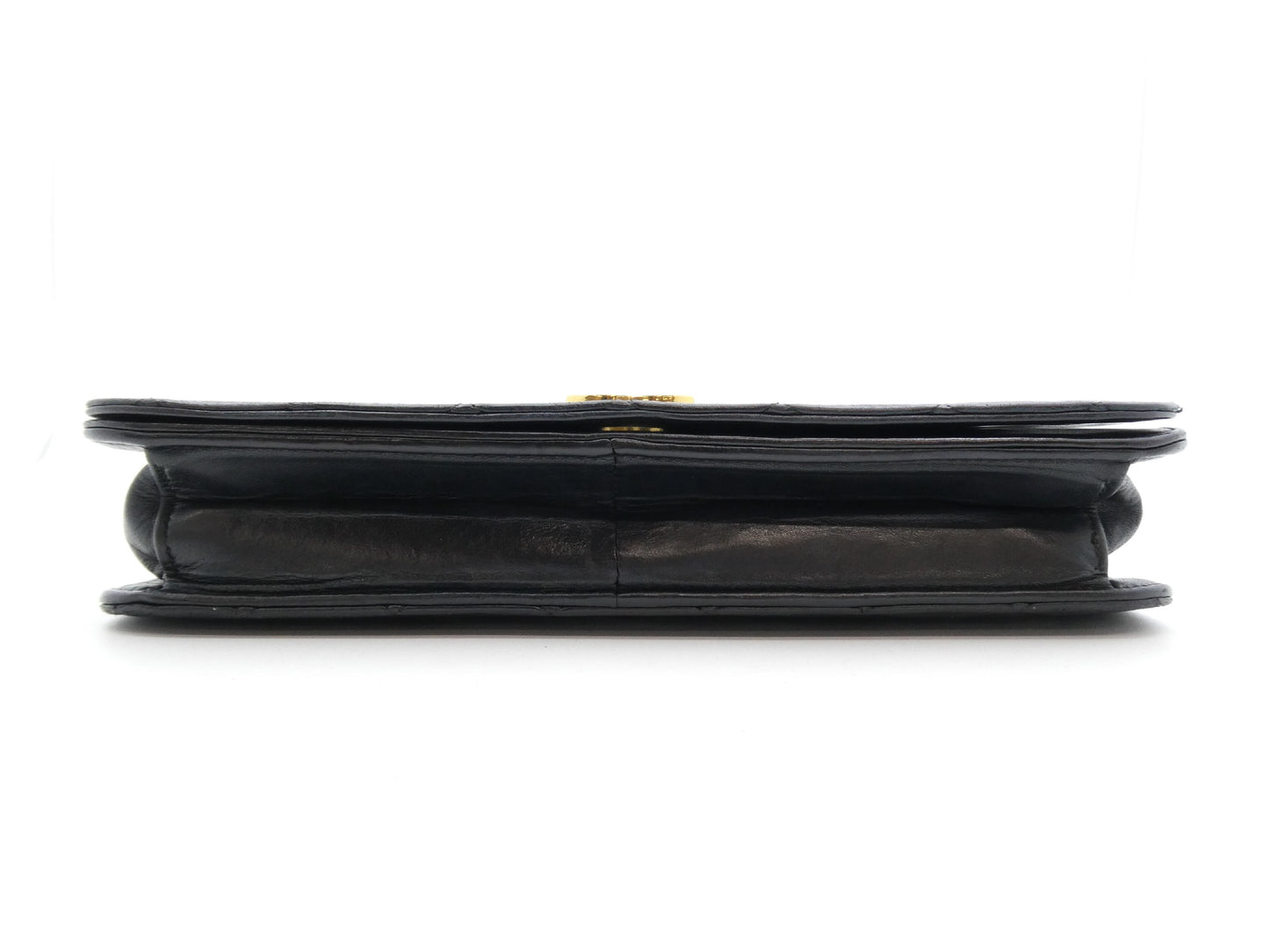 CHANEL Matelasse Coco Mark Lambskin Chain Shoulder Bag