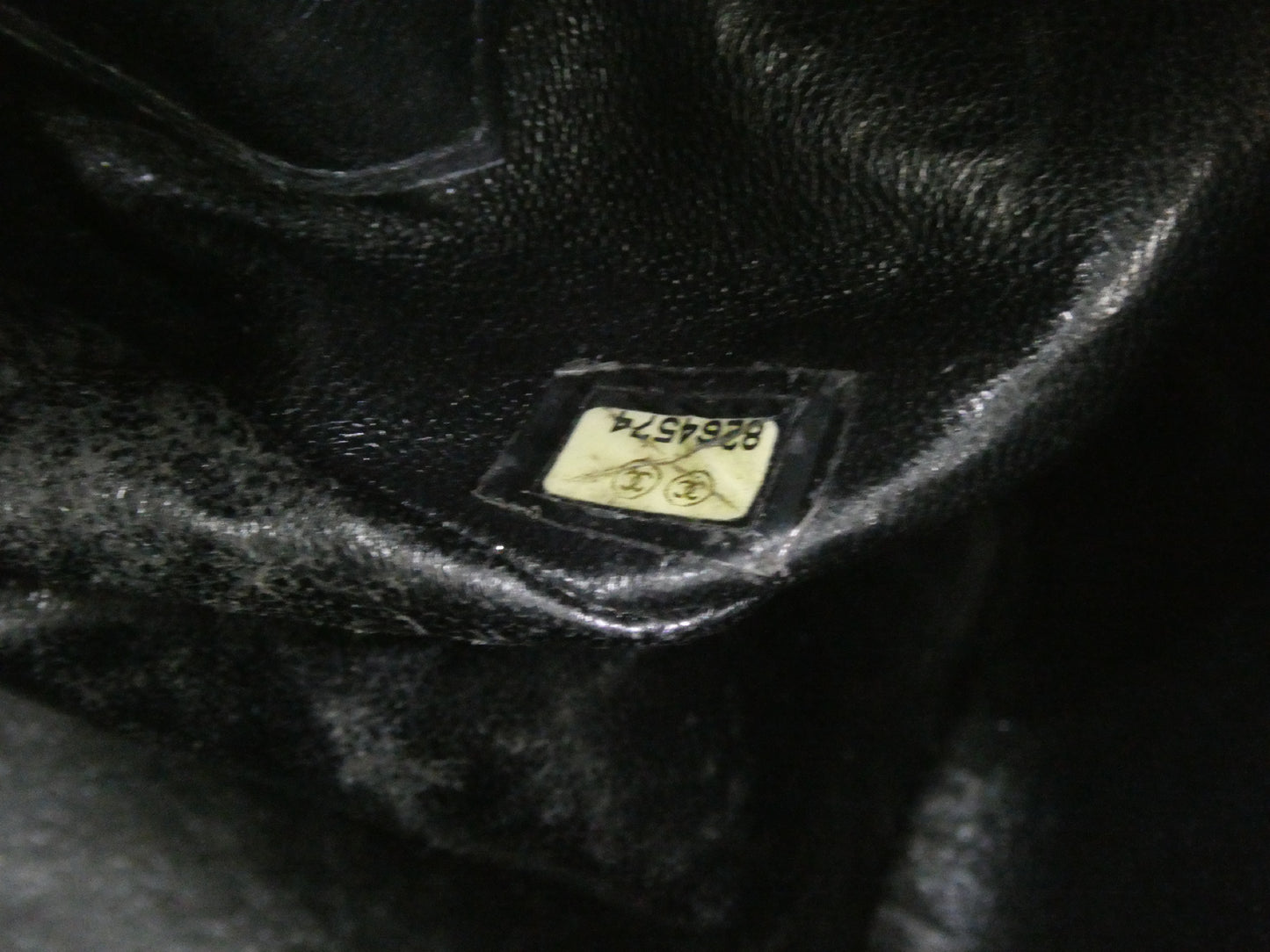 CHANEL Reissue Tote Bag Caviar Skin Coco Mark