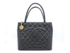 CHANEL Reissue Tote Bag Caviar Skin Coco Mark