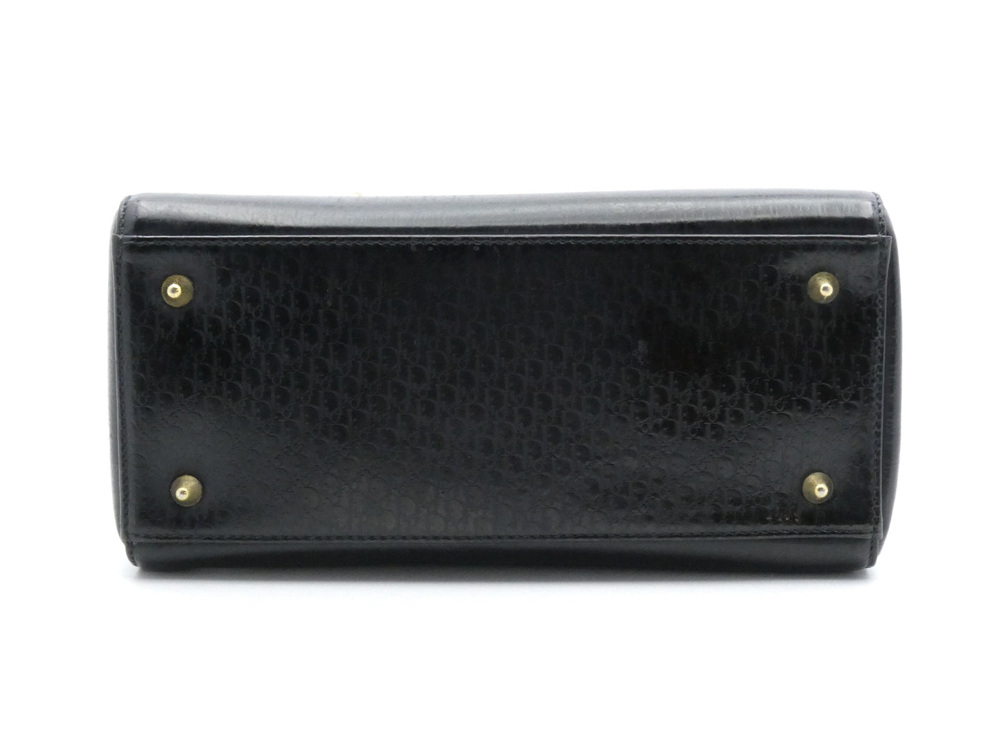 Dior Lady Dior Trotter Enamel Handbag