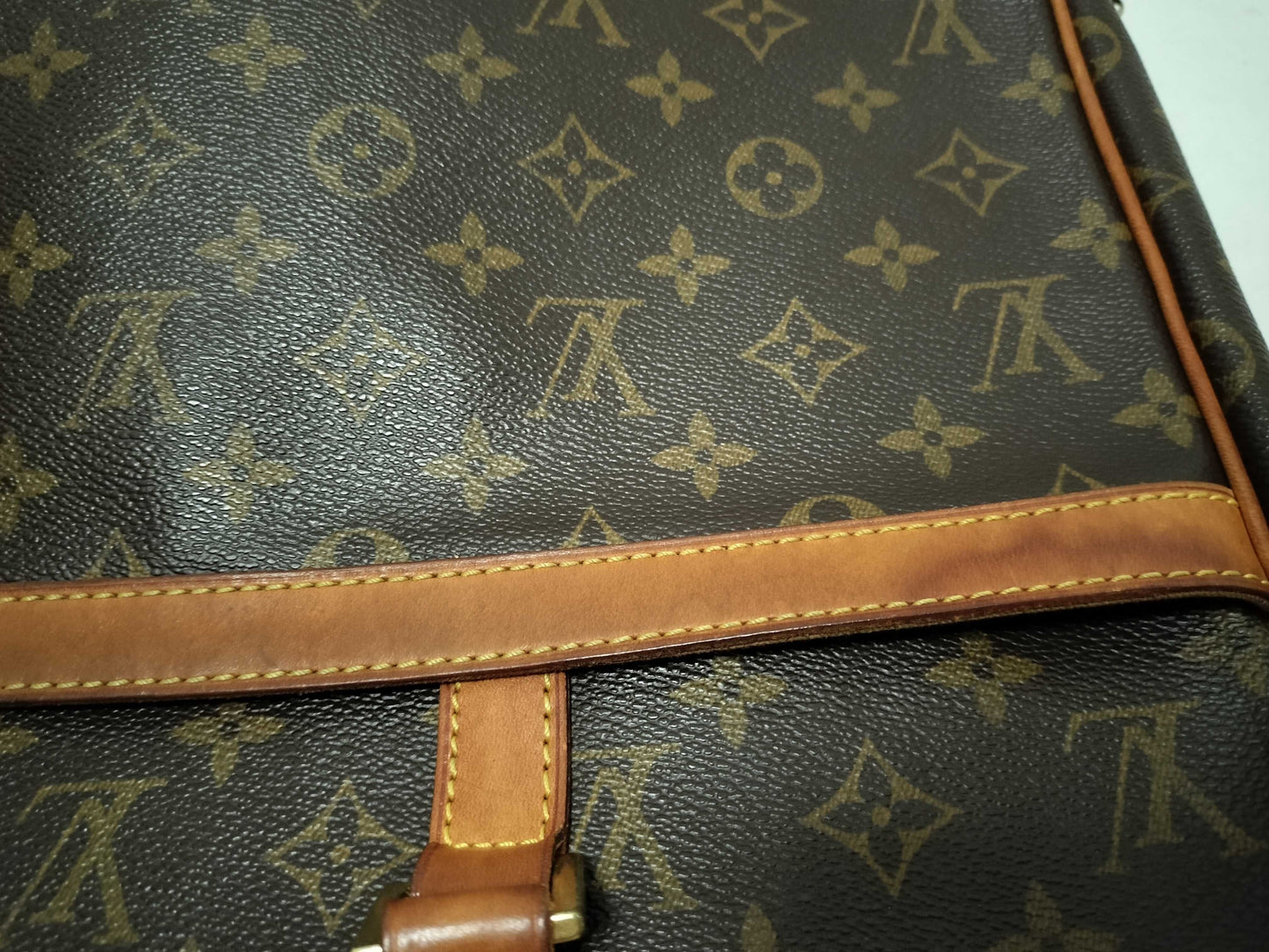LOUIS VUITTON Monogram Handbag Business Bag